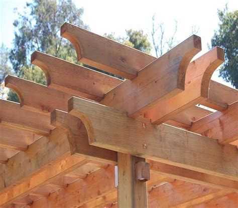 Template For Pergola Ends